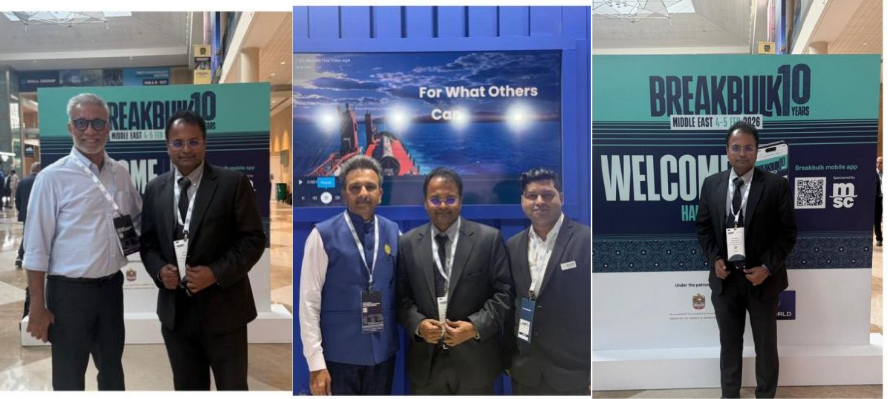 CEO Mr. Manikandan Muthusamy Represents Sellam Ships at Breakbulk Middle East 2026